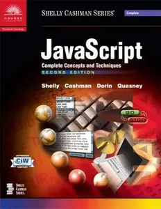 USED-JavaScript: Complete Concepts and Techniques, Second Edition (Shelly Cashman Series) by Gary B. Shelly (Paperback)