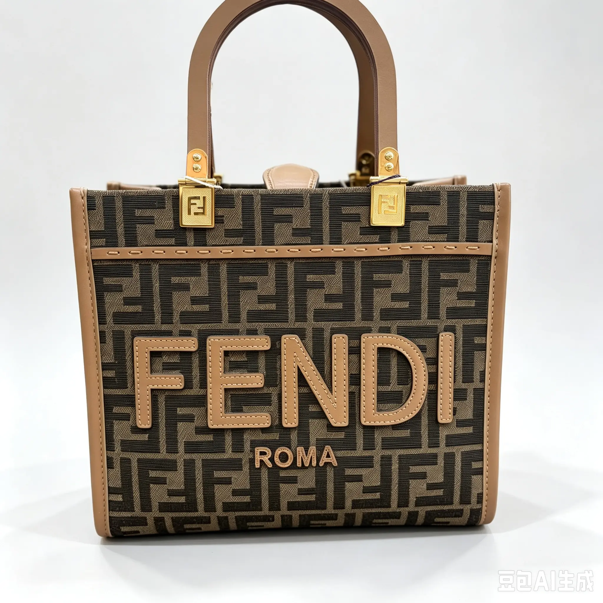 Pre-owned FENDI Sunshine Tote Bag