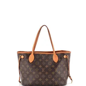 Pre-owned Louis Vuitton Canvas Coated Tote Bags REBAG Neverfull NM Tote Monogram Canvas PM by Rebag