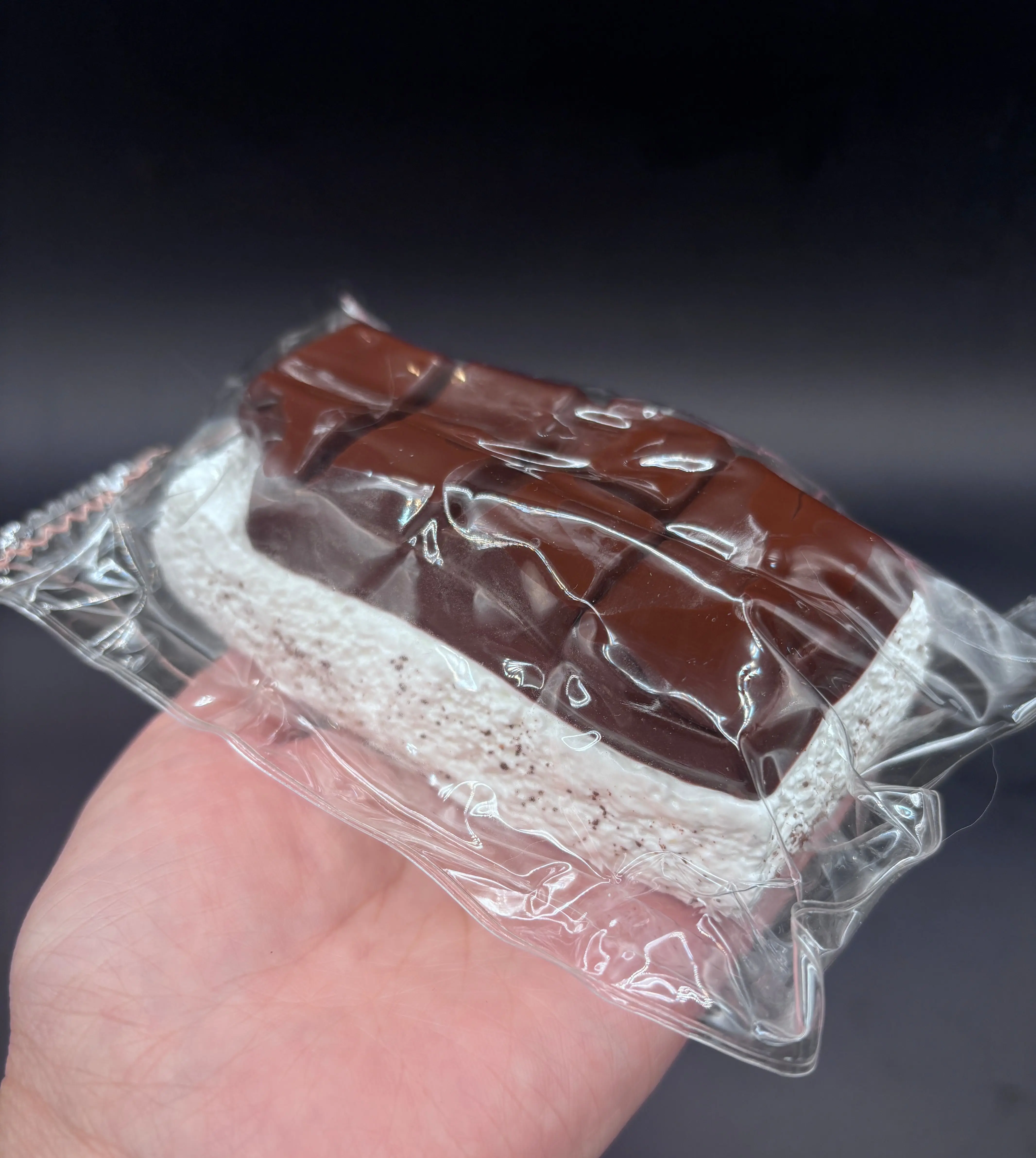 Large soft chocolate bar cake taba squishy