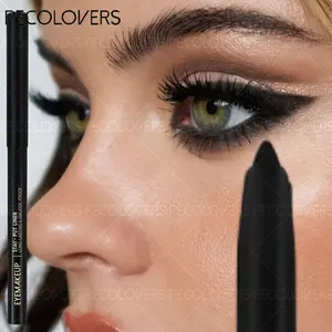 3pcs Waterproof & Sweatproof Black Eyeliner Pencils - Smudge-Proof, Easy-To-Apply, Sweat-Resistant, Quick-Dry, Professional & Everyday Use, Eye Liner Tools, Suitable For Beauty Enthusiasts And Beginners, Stylish Eye Makeup