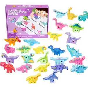DIY Creative Multi-Theme Building Blocks Set - Traffic & Dinosaur Styles, Freely Assembled Diverse Shapes, Cognitive Development, Parent-Child Interaction Toy, Birthday Gift with Removable Cloak Plush Doll