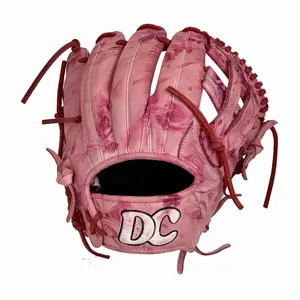 DCGloves - “Fireball” Custom Marbled DC Glove | Japanese Kip | 11.5” | Hand-Dyed | V Web
