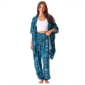 Cosmic Teal Lounge Set