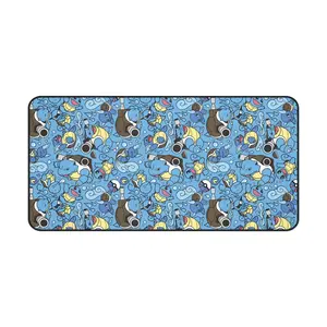 Blastoise Desk Mat, Anime Mouse Pad, Computer Accessories, Perfect Gift for Fans, Office Decor, Gaming Decor, Top Deskmat