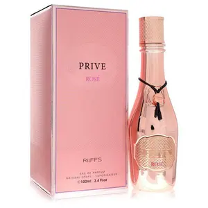 Riifs PRIVE ROSE Unisex Eau de Parfum (EDP) - 100ml (3.4oz) Rose Aroma Fragrance for Beauty & Personal Care