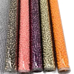 Lots of 8/0 Miyuki glass seed beads
