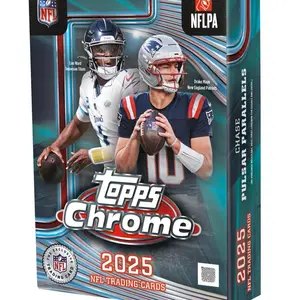 2025 Topps Chrome Football Hanger Box - RIP AND SHIP ONLY