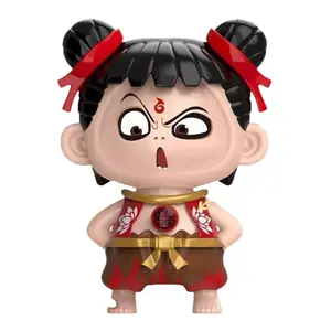 New Nezha Face-Changing Keychain Desktop Ornament Face-Changing Doll Stress Relief Toy Creative Gift