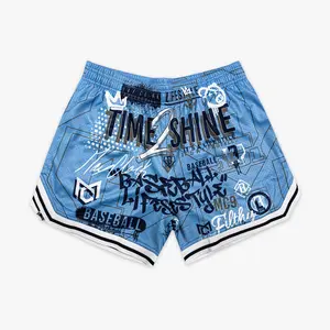 [Trending] Time 2 Shine Icons Youth Court Shorts – Kids Basketball Athletic Shorts, Lightweight Breathable Sports Shorts