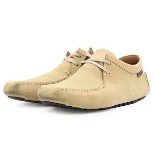 Pre-owned Louis Vuitton Suede Small Leather Goods Driving Shoes Shoes