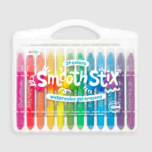 OOLY Smooth Stix Watercolor Gel Crayons - 25 PC Set