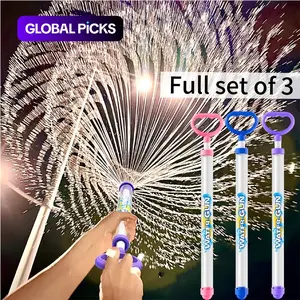 Summer Children Fireworks Water Gun Toys, Pull-Style Spray Guns, Outdoor Pool Beach Party Props, Boys Girls Birthday Gift, Summer Party Gifts, Watergun, Waterblaster #GLOBAL PICKS