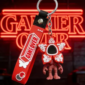 Stranger Keychains Backpack Decorations Party Gifts Back to School Season Friends Accessory Parts Christmas Model Doll Toy Gift