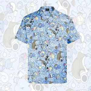 OPRINT Multi Color Hawaiian Shirt for Men And Kids, Funny Breathable & Comfortable Tropical Outfit, Perfect Gift for Him And Boys, Father’s Day, Summer Vacation Menswear