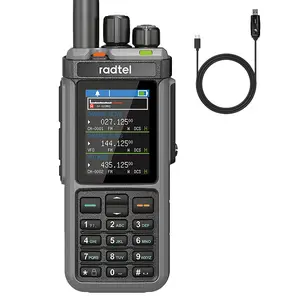Radtel RT-880 10w Multi Band Ham Radio HF UHF VHF with AM USB LSB CW CB LW MW SW SSB , 1024 Channels, Cross Band Repeaper