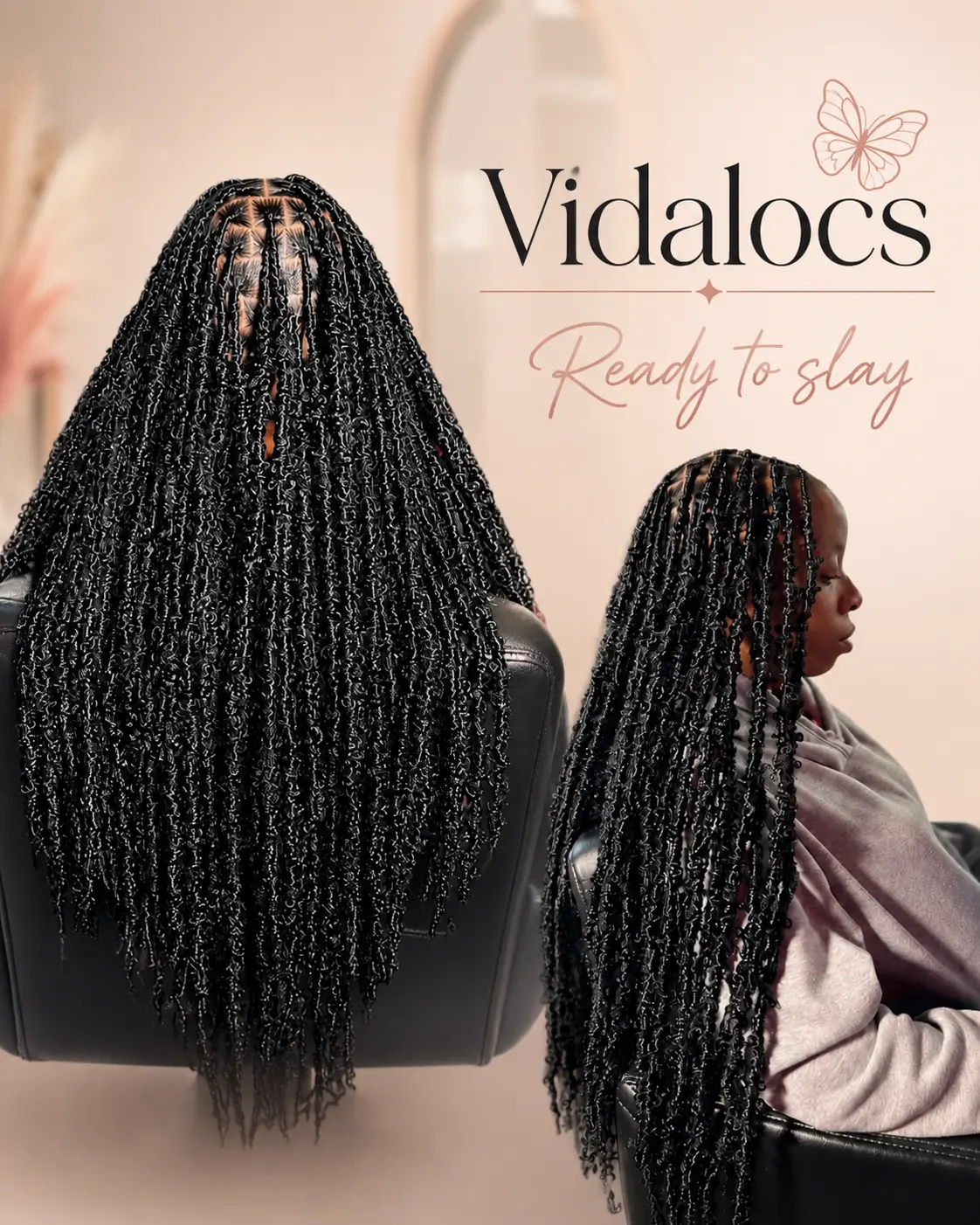 Butterfly Locs Crochet Hair, 24 Inch Boho Soft Locs Extensions in Honey Blonde Ombre, Lightweight Faux Fiber with Less Tension, Pre-Looped for Easy Beginner Install, 62 Strands with Free Jewelry, Crochet Hairstyles, Diy Extensions, Free Jewelry Included,