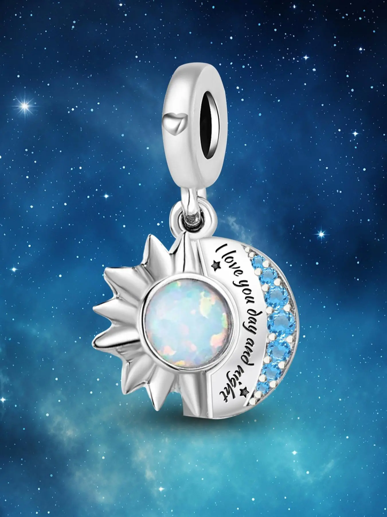 Star & Moon & Sun Design Charms, Fashionable Jewelry Making Accessories, Beads Charms Accessories for Women & Girls, Trendy All-match & Exquisite DIY Jewelry for Birthday Gift, DIY Jewelry Decoration, Decorative Charm Gift, Charm Accessory