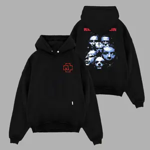 Vintage Rammstein Band Rare Shirt & Hoodie, Gift for band fans, Men's and women's round neck cotton casual T-shirt, Beautiful graphic T-shirt Top Womenswear Breathable Everyday