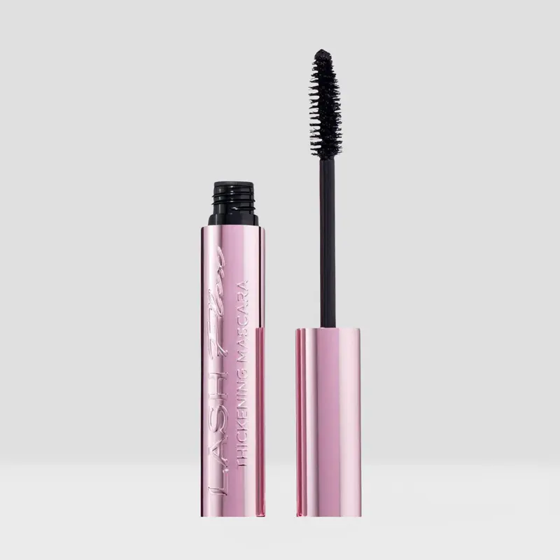 Beauty Creations Lash Flex Cosmetic Eyelashes Mascara - Lengthening, Thickening, Sparse-Lash Boost, Waterproof, Long-Lasting Jet Black Liquid, Length Tip Wand, Wax, Glyceryl Stearate, Ethylparaben, Acrylates Copolymer for Daily Makeup