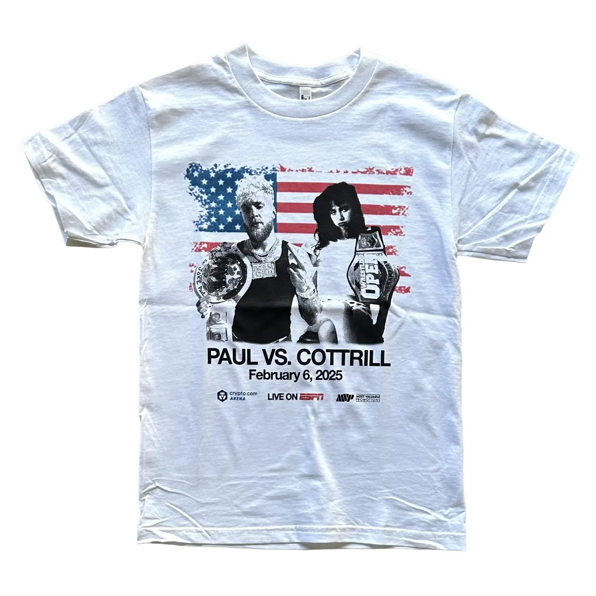 Paul vs Clairo Tee - Unisex Graphic T-Shirt 100% Cotton