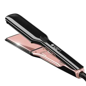 Professional Comfort Portable Straightener, 500f High Temp Hair Straightener, 30s Fast Heating Ceramic Flat Iron, Dual Voltage Hair Straightener for Travel Using, Create professional-grade straight hair with portability, comfort, smoothness and shine.