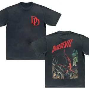 Vintage Daredevil Graphic Tees, DD Matt Murdock MCU Sweatshirt, Born Again Comic Hoodie, Cloud Tee Gift for him, Comfort Apparel Gym