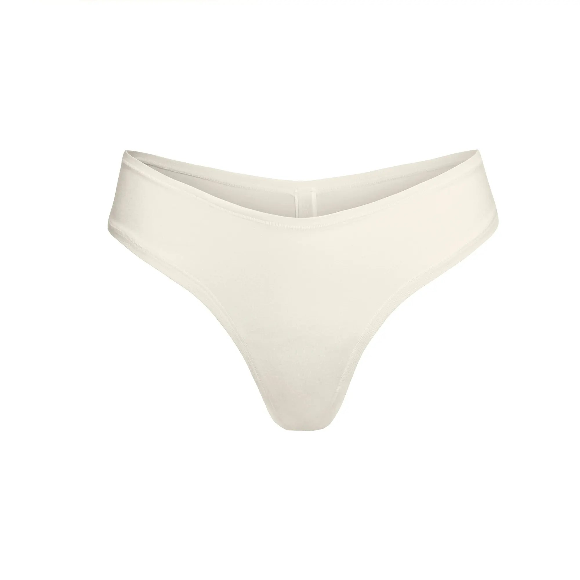SKIMS COTTON JERSEY DIPPED THONG