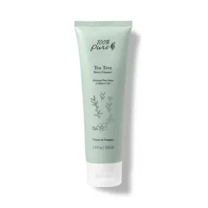 100% PURE Tea Tree Detox Cleanser For Acne-Prone Oily Skin