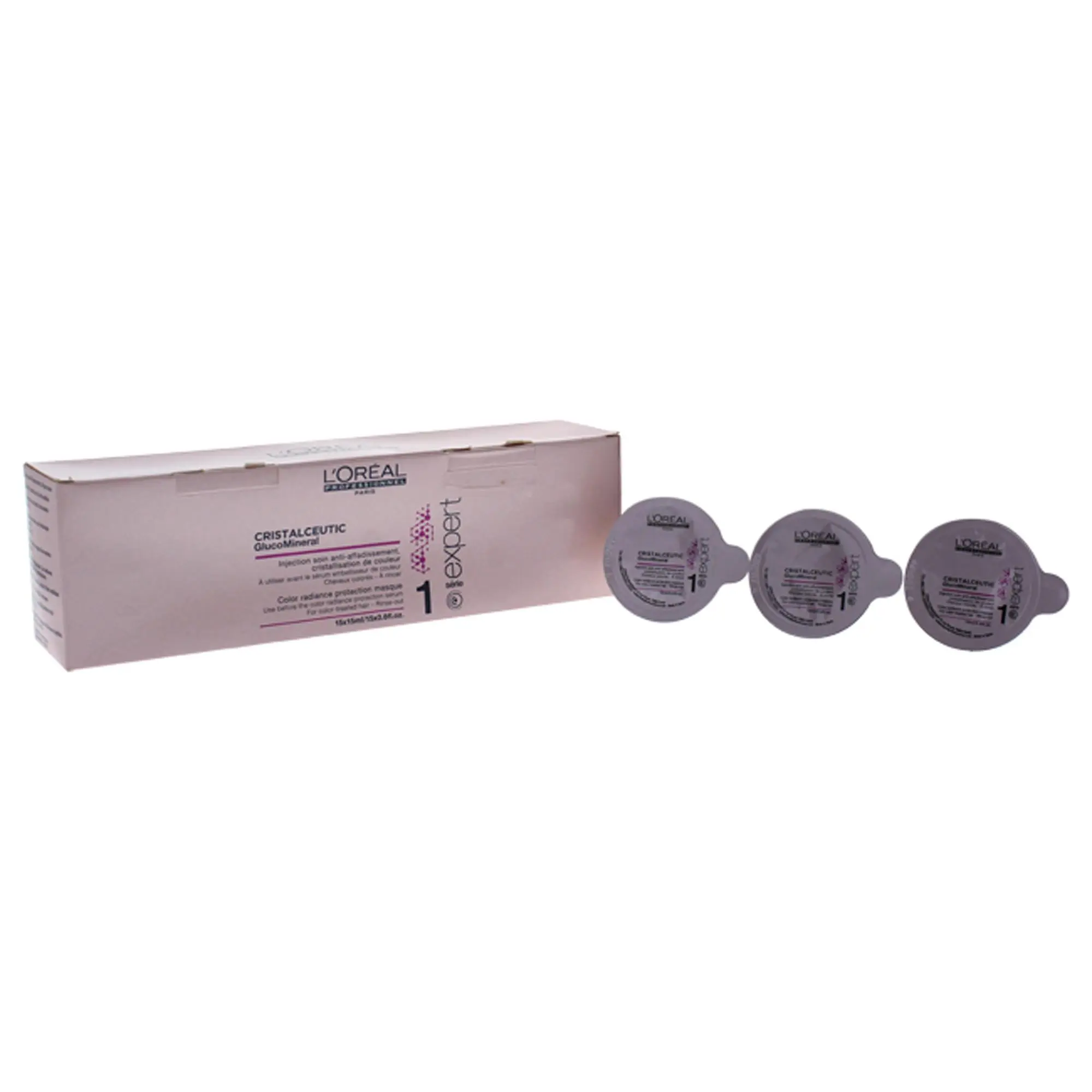 Serie Expert Cristalceutic GlucoMineral Masque by LOreal Paris for Unisex - 15 x 0.6 oz Mask
