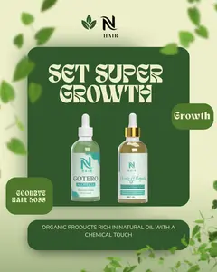NHAIR SET SUPER HAIR GROWTH - Comprehensive Hair Care Set for Healthy Growth with Natural Oil Rich Products Haircare