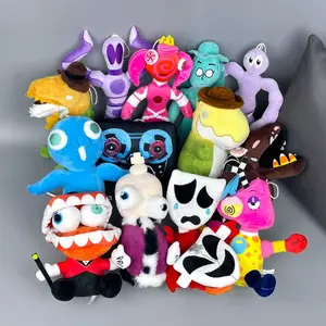 2024 New The Amazing Digital Plush Toys Amazing Circus Clown Rabbit Plush Dolls Periphery Stuffed Toys Kids Adults Gift