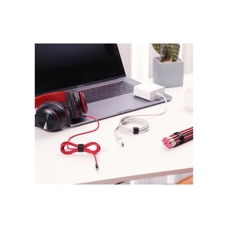 1 in x 60 ft Hook and Loop Roll | Double-Sided Strips, Self-Gripping Straps | Reusable Multi-Purpose Wrap Fasteners for Home, Office, Data Center, and More 1 in x 60 ft Hook and Loop Roll | Double-Sided Strips, Self-Gripping Straps | Reusable Multi-Purpose Wrap Fasteners for Home, Office, Data Center, and More