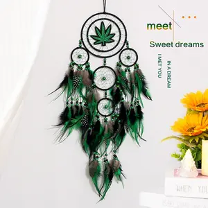 Dreamcatcher Wall Hanging Ornament, Classic Boho Style Bedroom Decor, Boho Decoration, High-Quality Dream Catcher Wind Chime Gift for Girls