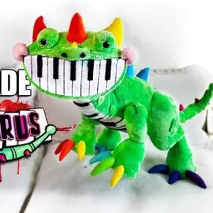 New Product Pianosaurus Plush Game Peripheral Piano Dinosaur Plush Toy Dolls