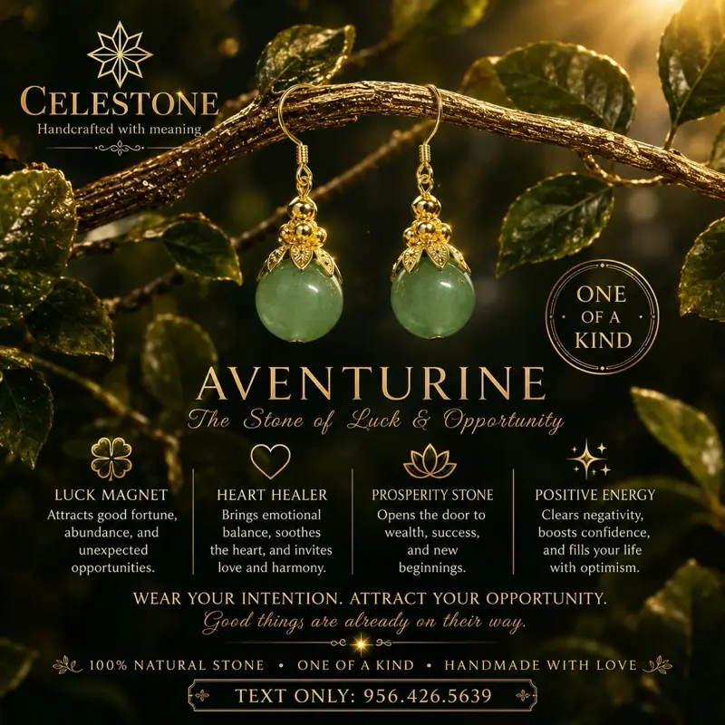 Celestone Aventurine Earrings