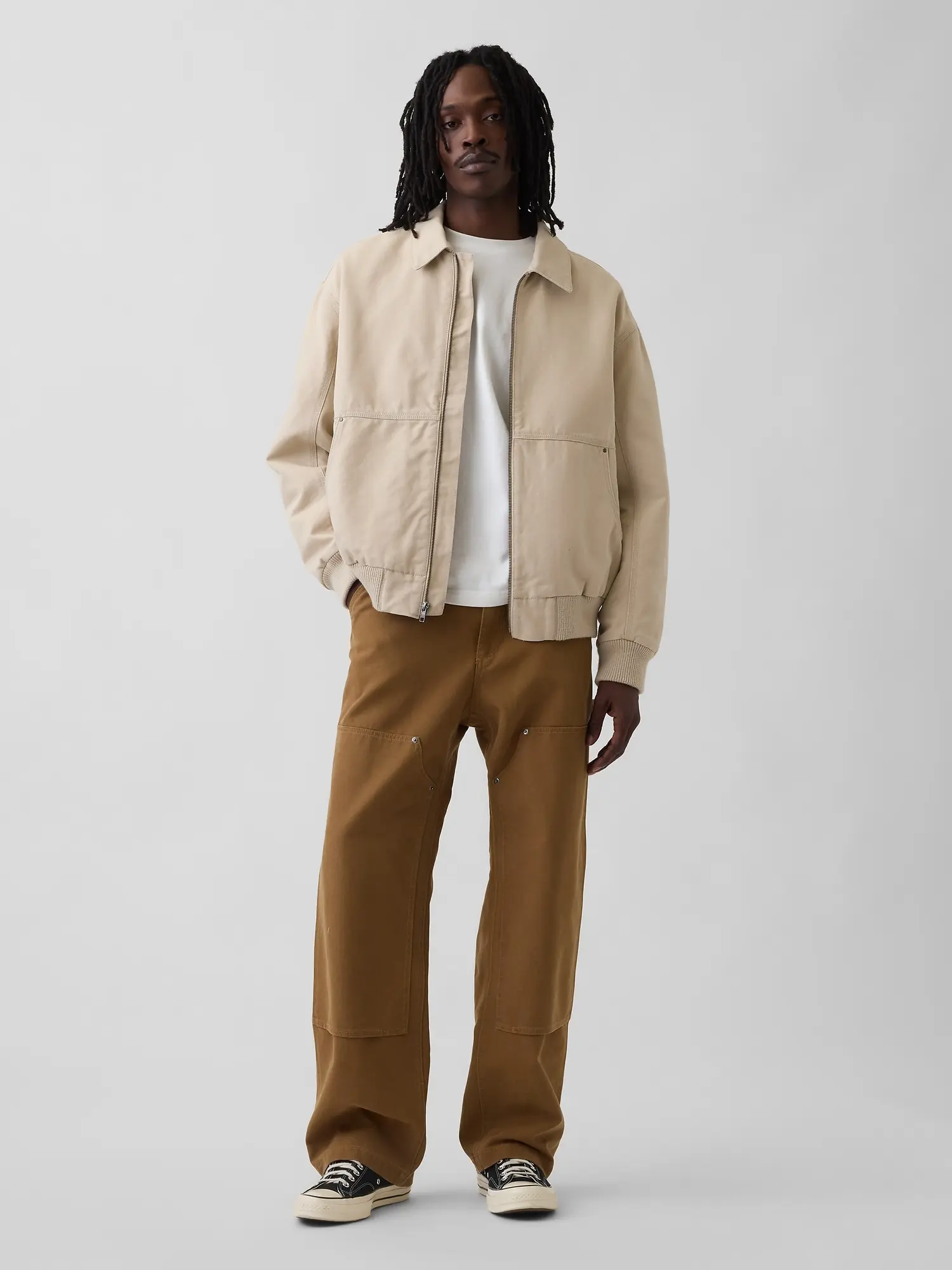 Gap Men's '90s Loose Canvas Double-Knee Carpenter Pants