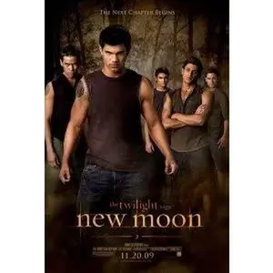 Twilight Saga New Moon Original 11"x17" Promo Movie Poster Jacon Tayler Lautner