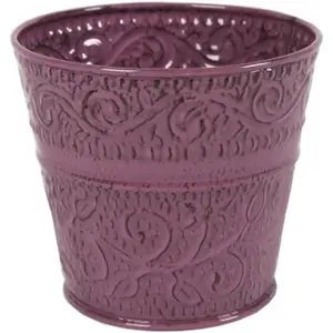 Headwind Consumer Products  8 in. Ensley Planter Purple