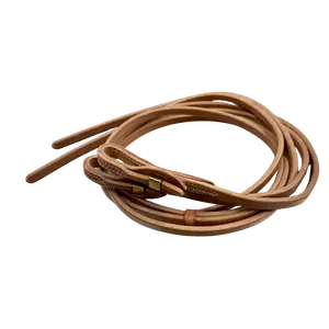 Berlin Custom Leather 5/8" Quick Change Harness Leather Split Reins