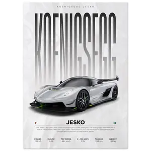 Koenigsegg - Jesko - Poster