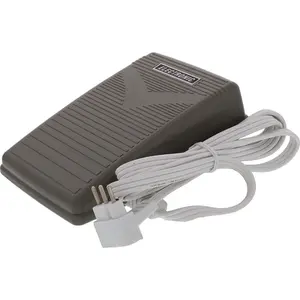 Foot Control & Cord #033071222 for Janome, Viking, Elna, Pfaff & Singer Sewing Machines