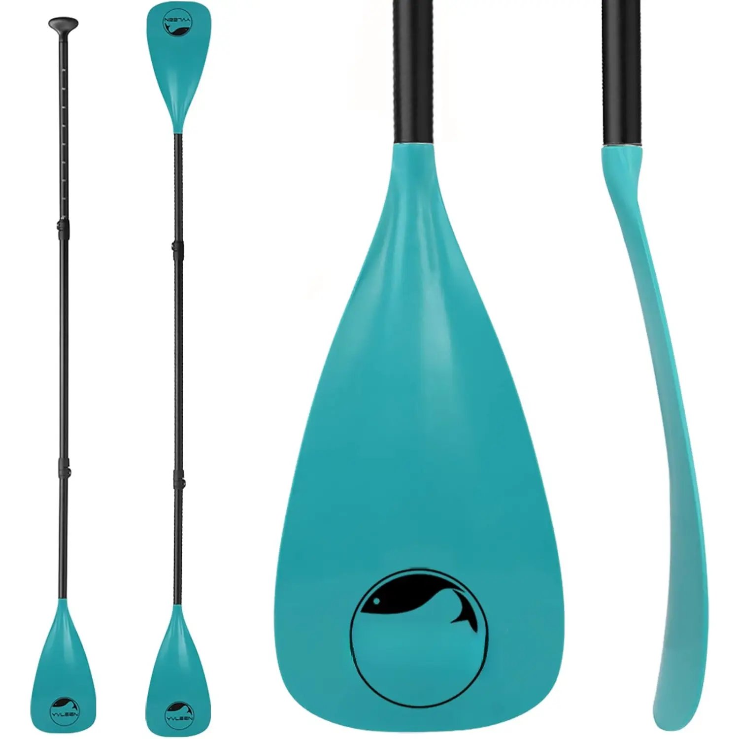 SUP Paddle Board Paddle,Stand up Paddleboard Paddles Adjustable  4- Floating Kayak Paddle,Convertible Paddle