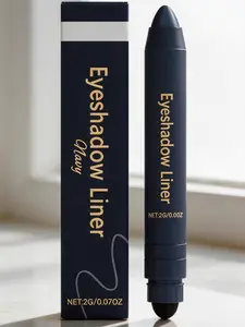 Dual-Ended 2-in-1 Eyeliner Pen for Beginners - Smooth, Quick-Drying, Color-Rich, Long-Lasting (Beauty & Personal Care Makeup Eyebrow Pencil)
