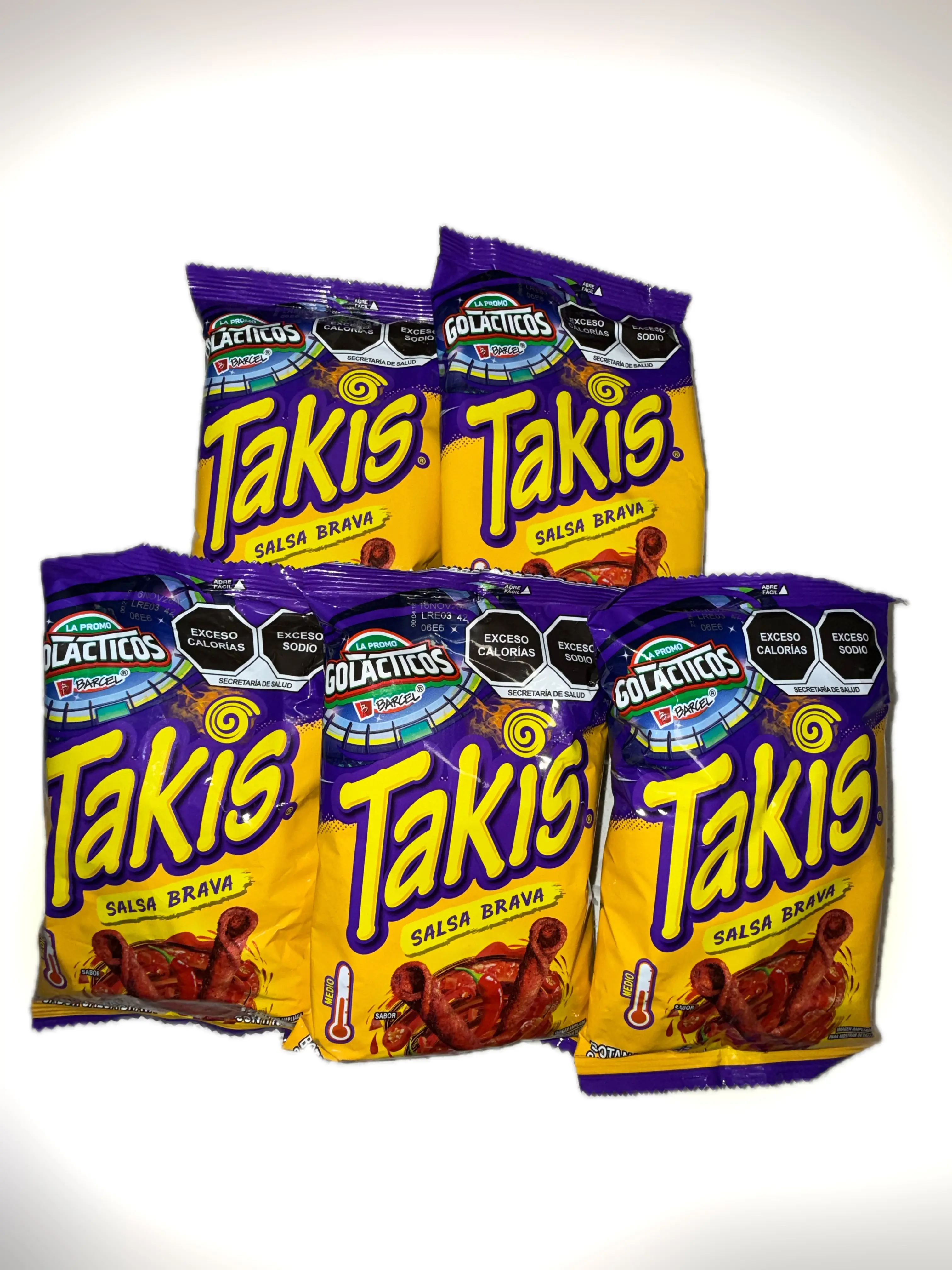 Takis Salsa Brava Corn Snacks – Spicy Sauce Flavor – 70 g (2.47 oz) – Imported from Mexico