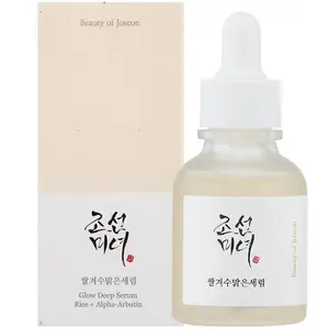Beauty of Joseon Glow Deep Serum, Korean Brightening Serum with Rice + Alpha Arbutin for Daily Hydration, Lightweight Formula for All Skin Types, 30ml