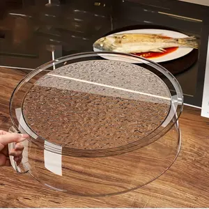 1PC Multi - Function Microwave Food Cover Heat Resistant Splash - Proof Reusable Foldable Vegetable Food Cover with Drainage Holes Removable Washable Food Grade Plastic Cooking Accessories Kitchen Utensils for Kitchen Camping Picnic Dini