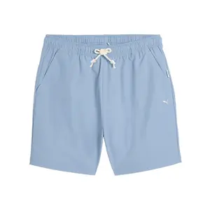 PUMA Mens Made With Quality Woven Shorts Casual Bottoms Casual - Blue