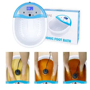 LeCuag Ionic Foot Bath Detox Machine WL-801 A with Ion Cell Cleanse Technology for Home Use Detox Spa & Body Relaxation Wellness Gift Salon Detox Device