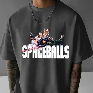 (Sale Off Up To 50%) SpaceBalls The T-Shirt, Spaceball Fan Shirt, 80s Movie Shirt, Funny Sci-Fi Movie, Short-Sleeve Unisex T-Shirt, Mel Brooks Parodye Unisex T-Shirt, Spaceballs The Sweatshirt